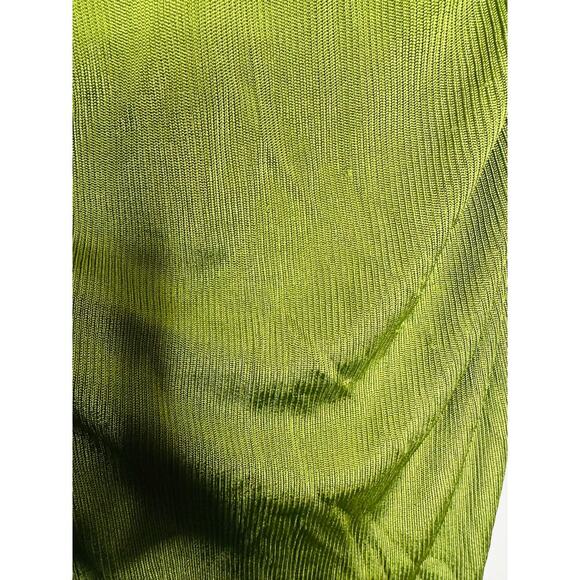 ATLEIN COLLECTIVE Green Crewneck Sleeveless Midi Dress Size Medium - Picture 14 of 15